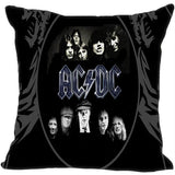 Custom Decorative Pillowcase Music Band Acdc Style Square Zippered Pillow Cover 35X35,40x40,45x45cm(One Side)180516-54 - webtekdev