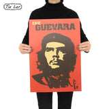 Che Guevara Character Retro Posters Advertising Nostalgic Old Bar Decorative Painting Vintage Wall Sticker 51.5X36cm - webtekdev