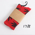 Winter high Quality Harajuku chaussette Style Weed Socks For Women Men's Cotton Hip Hop Socks Man Meias Mens Calcetines - webtekdev