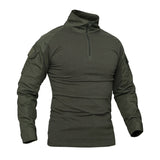 Male Military Uniform Tactical Long Sleeve T Shirt Men Camouflage Army Combat Shirt Airsoft Paintball Clothes Multicam Shirt Top - webtekdev