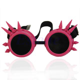 Cosplay Vintage Victorian Rivet Steampunk Goggles Glasses Welding Cyber Gothic New hot sell - webtekdev