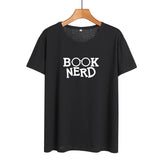 Funny Tshirt Women Summer Tops 2018 New Graphic Printing Tee Shirt Book Lovers Saying Librarian Cute T Shirt Size S-XXL - webtekdev