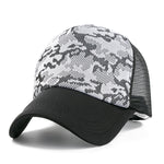 1pcs New Women Cap Female Summer Camouflage Baseball Cap Outdoor Casual Adjustable Sports Mesh Hat - webtekdev