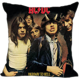 Custom Decorative Pillowcase Music Band Acdc Style Square Zippered Pillow Cover 35X35,40x40,45x45cm(One Side)180516-54 - webtekdev