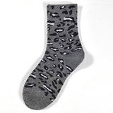 Casual Stretch Fashion Personality High Quality Soft Leopard Short Socks Popular Women's Socks For Female Girl Cotton Sock WD001 - webtekdev