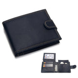 Casual Men's Wallets Leather Solid Luxury Wallet Men Pu Leather - webtekdev