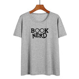 Funny Tshirt Women Summer Tops 2018 New Graphic Printing Tee Shirt Book Lovers Saying Librarian Cute T Shirt Size S-XXL - webtekdev