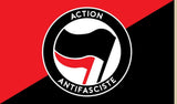 Drapeau Action Anti-Fasciste Antifa Flag - webtekdev