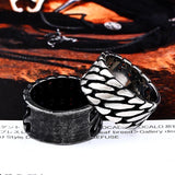 Beier 316L Stainless Steel Gothic Personality Chain Ring Man Goth  Fashion 2017 Men's Accessories  LR175 - webtekdev