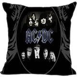 Custom Decorative Pillowcase Music Band Acdc Style Square Zippered Pillow Cover 35X35,40x40,45x45cm(One Side)180516-54 - webtekdev