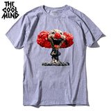 COOLMIND QI0320A summer cool 100% cotton printed funny men T shirt new design short sleeve casual mal cewneck Tshirt for men - webtekdev