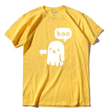 COOLMIND QI0228A casual short sleeve boo printed lovely men Tshirt summer style style  loose 100% cotton T-shirt men tees shirt - webtekdev