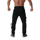 Top Quality Metal Decoration Zippers Cargo Pants Hip Hop Jogger High Street Sweatpants Drop Shipping ABZ183 - webtekdev