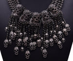 Liuxsp 2020 Necklace Skeleton Head Chain Female Fashion Accessories Collar Skull Necklace Punk Party Jewelry Accessories - webtekdev