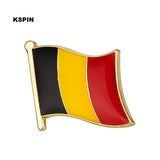 Red & Black Flag Pin - webtekdev