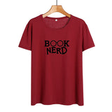 Funny Tshirt Women Summer Tops 2018 New Graphic Printing Tee Shirt Book Lovers Saying Librarian Cute T Shirt Size S-XXL - webtekdev