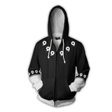 Cloudstyle 3D Zip Up Hoodie Men Anime Naruto 3D Print Cosplay Sweatshirt Long Sleeve Hoody Streetwear Zipper Jacket Hipster 5XL - webtekdev
