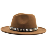 Fashion Wool Men's Fedora Hat - webtekdev