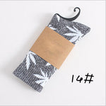 Winter high Quality Harajuku chaussette Style Weed Socks For Women Men's Cotton Hip Hop Socks Man Meias Mens Calcetines - webtekdev