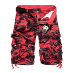 Camouflage Loose Cargo Shorts Men Cool Camo Summer Short Pants Hot Sale Homme Cargo Shorts Plus Size Brand Clothing - webtekdev