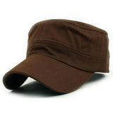 Hat Cotton Women Men Adjustable cap Unisex Solid Baseball caps Classic Plain Vintage Travel Sport  Military Cadet Hat - webtekdev