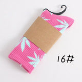 Winter high Quality Harajuku chaussette Style Weed Socks For Women Men's Cotton Hip Hop Socks Man Meias Mens Calcetines - webtekdev