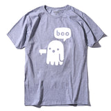 COOLMIND QI0228A casual short sleeve boo printed lovely men Tshirt summer style style  loose 100% cotton T-shirt men tees shirt - webtekdev