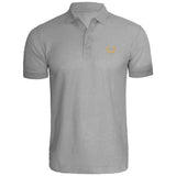SPQR Roman Eagle Empire Caesar Wreath Oak Embroidery Embroidered Polo Shirts - webtekdev