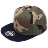 HATLANDER Camouflage snapback polyester cap blank flat camo baseball cap with no embroidery mens cap and hat for men and women - webtekdev
