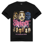Summer Men/Women Slipknot t shirt Summer Tops Tees Wear the mask Rock T-shirt Men loose t-shirts Fashion Tshirts Plus Size - webtekdev