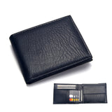 Casual Men's Wallets Leather Solid Luxury Wallet Men Pu Leather - webtekdev