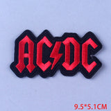Pulaqi Punk Metal Band Cloth Patches Embroidered Patches For Clothing Applique Rock Music Fans Badges Stickers Iron on Patches F - webtekdev