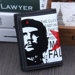 2019 New Punk Tri-fold Canvas Wallet Large Capacity Pocket Wallets for Men and Women Designer Casual Zipper Coin Purse - webtekdev