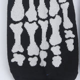 Modeager Fashion Hip hop Black Color Skeleton Alien Halloween Cool Women Socks Cotton Soft Summer Thin Novelty Socks for Women - webtekdev