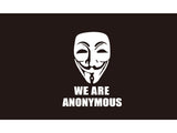 Anarchy Anonymous Anarchist Communism Anarcho-capitalism Flag 90*150cm(3x5ft) Banner with Brass Grommets (NMZ09152 90 x 150cm) - webtekdev