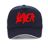 Fashion Brand Printing Slayer Heavy Metal Thrash Rock Band Baseball cap Summer adjustable Metal Band hats Unisex snapback hat - webtekdev