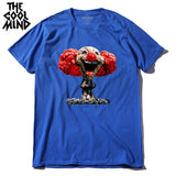 COOLMIND QI0320A summer cool 100% cotton printed funny men T shirt new design short sleeve casual mal cewneck Tshirt for men - webtekdev