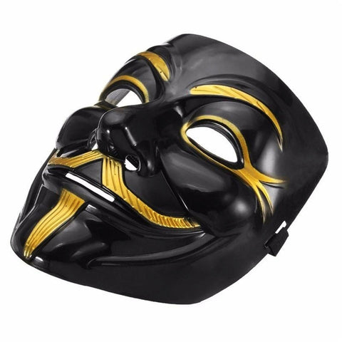 1Pcs High Quality V for Vendetta Mask Anonymous Movie Guy Fawkes Halloween Masquerade Party Cosplay Mask Drop Shipping - webtekdev