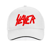 Fashion Brand Printing Slayer Heavy Metal Thrash Rock Band Baseball cap Summer adjustable Metal Band hats Unisex snapback hat - webtekdev