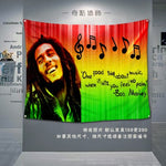 Bob Marley Banner Music Rock Band Reggae Jamaica Lion Home Decoration Hanging flag 4 Gromments in Corners 3*5FT 144cm*96cm - webtekdev