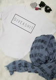 Give T-shirt aesthetic tumblr tees sarcasm 90s women fashion tops unisex summer pplular tshirt harajuku goth cotton grunge shirt - webtekdev