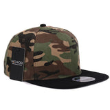 HATLANDER Camouflage snapback polyester cap blank flat camo baseball cap with no embroidery mens cap and hat for men and women - webtekdev
