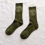 Marvel Comics Hero General Socks cartoon Superman Captain America Towel bottom Warm Stitching pattern Military green Casual Sock - webtekdev