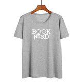 Funny Tshirt Women Summer Tops 2018 New Graphic Printing Tee Shirt Book Lovers Saying Librarian Cute T Shirt Size S-XXL - webtekdev