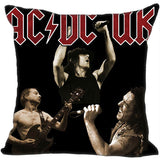 Custom Decorative Pillowcase Music Band Acdc Style Square Zippered Pillow Cover 35X35,40x40,45x45cm(One Side)180516-54 - webtekdev