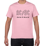 2019 New Camisetas AC/DC band rock T Shirt Mens acdc Graphic T-shirts Print Casual Tshirt O Neck Hip Hop Short Sleeve cotton Top - webtekdev