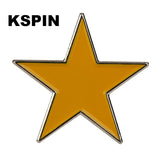 Red Star Lapel Pin  Badge Enamel Pin badge brooch Lapel pin Jeans shirt Cool Jewelry Gift XY0162 (XY0162) - webtekdev