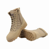 Tactical Military Boots Mens Working Safety Shoes Army Black Combat Boots Men Shoes Desert Female - webtekdev