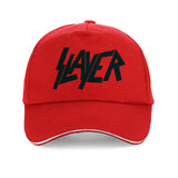 Fashion Brand Printing Slayer Heavy Metal Thrash Rock Band Baseball cap Summer adjustable Metal Band hats Unisex snapback hat - webtekdev
