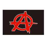 Freedom red anarchy flag Decoration banner 90*150cm/ 3x5ft flag for hanging - webtekdev